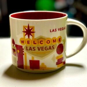 Starbucks Las Vegas You Are Here Collection 14oz Coffee Mug NIB